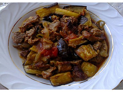Etli Patlıcan Kebab